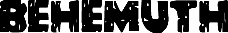 Podgląd czcionki Behemuth Condensed