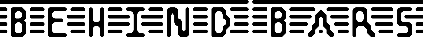 Behind Bars Regular font | Fonts2u.com