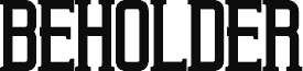 Preview of the Beholder Bold font