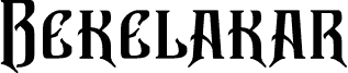 Bekelakar-Allcaps