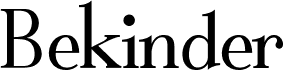 Bekinder