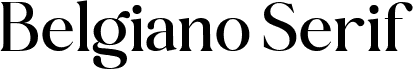 Belgiano Serif Regular