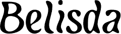 Preview of the Belisda Blur Regular Demo font