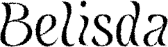 Preview of the Belisda Rough Demo Regular font