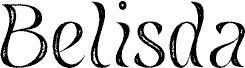 Preview of the Belisda Stamp Demo Regular font