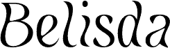 Preview of the Belisda Vintage Demo Drawn font