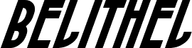 Belithel Demo Bold Italic