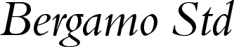 BergamoStd-Italic