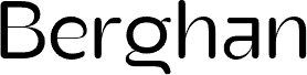Berghan Rounded Demo Regular