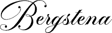 Bergstena Script PERSONAL USE Regular fonte