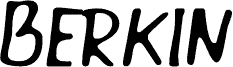 Anteprima del carattere Berkin Blur Demo Regular