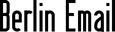 Berlin Email Semibold Bold