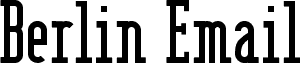 Berlin Email Serif Semibold
