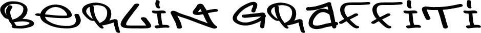 Preview of the Berlin Graffiti font