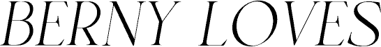 BERNY LOVES Italic フォント