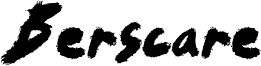 Berscare font