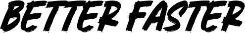 Better Faster Italic