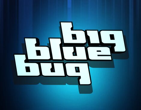 Big Blue Bug Czcionka