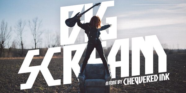 Big Scream Schriftart