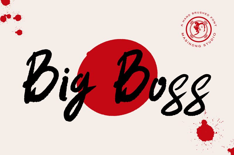 BIG BOSS Schriftart