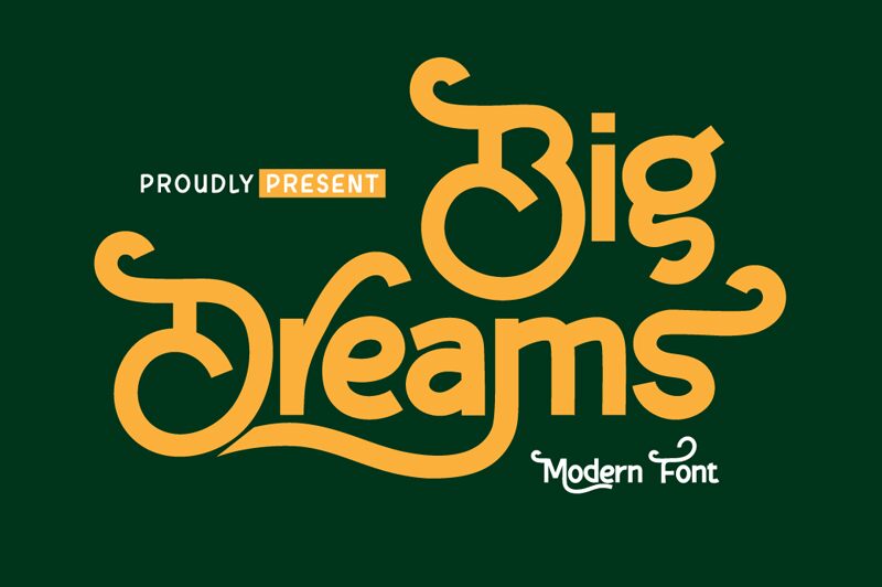 Big Dreams Schriftart