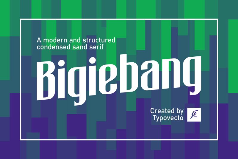 Bigiebang Schriftart