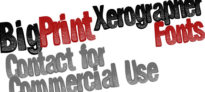 BigPrint Carattere