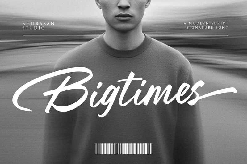 Bigtimes — Font presentation