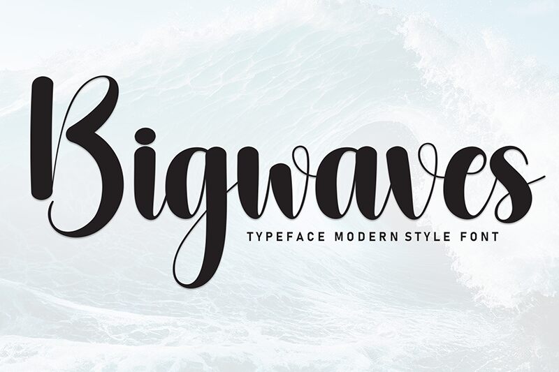 Bigwaves 字体