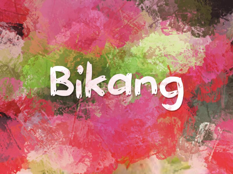 b Bikang Schriftart