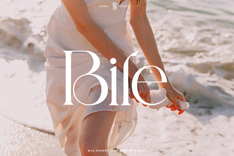 Bile Schriftart