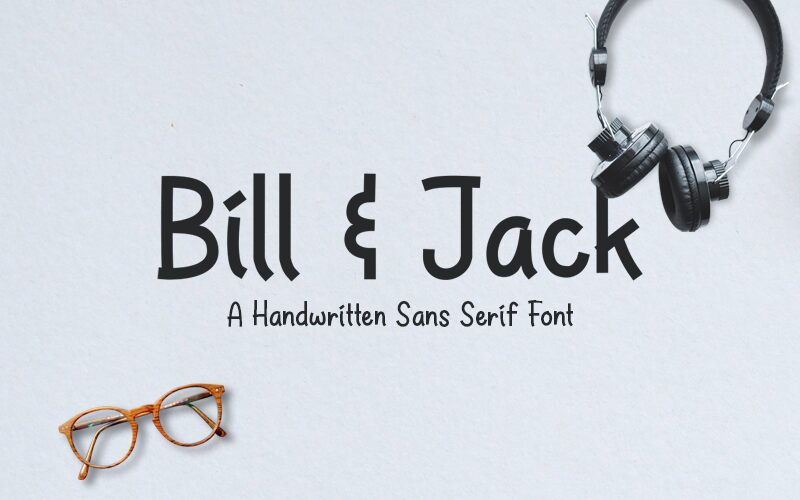 Bill & Jack Czcionka