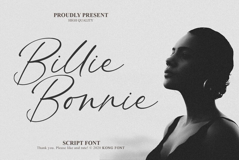 Billie Bonnie Schriftart