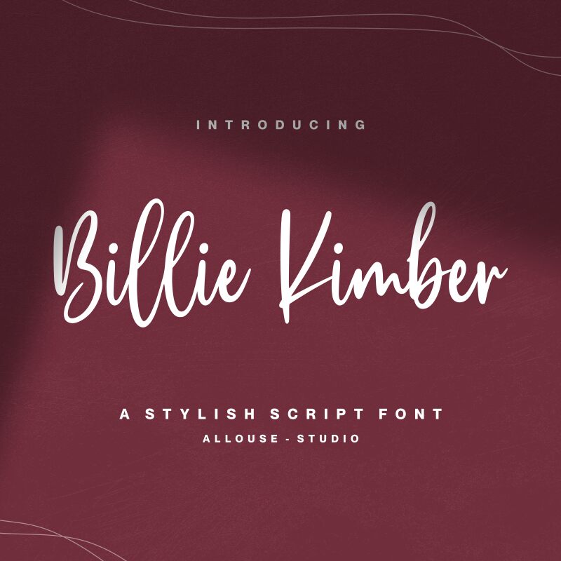 Billie Kimber Font