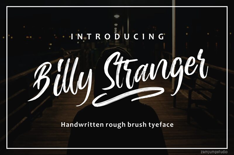 Billy Stranger Schriftart