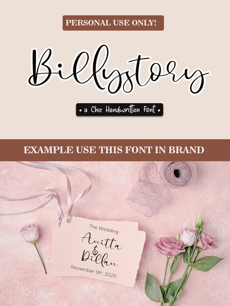 Billystory Carattere