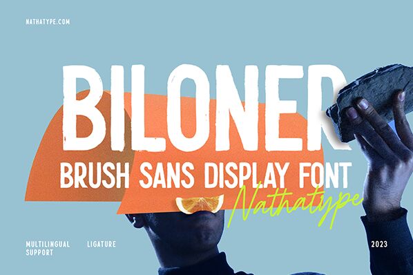 Biloner الخط