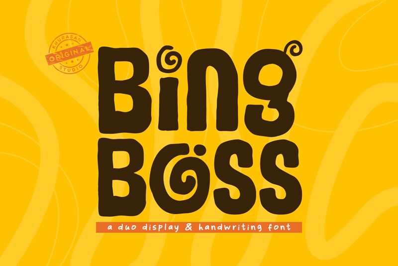 Bing Boss — Presentazione del carattere