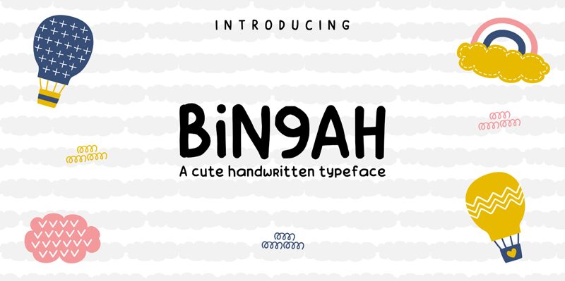 Bingah Font