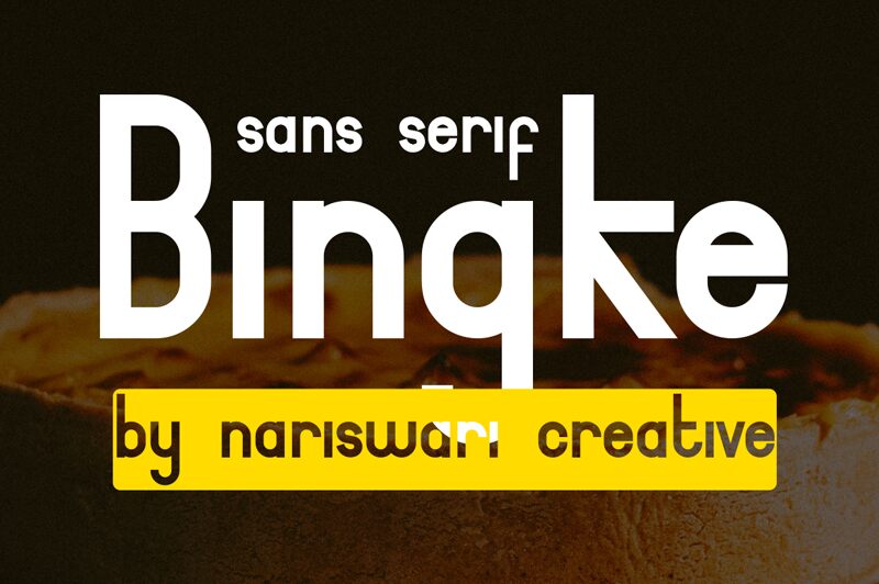 Bingke Schriftart