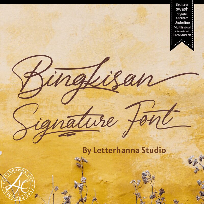 Bingkisan Schriftart