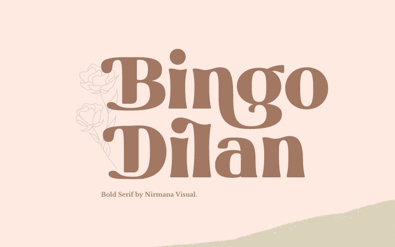 Bingo Dilan Schriftart