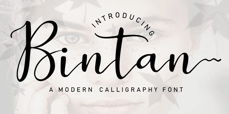 Bintan Schriftart