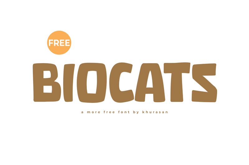 Biocats Шрифт