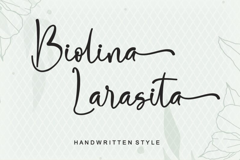 Biolina Larasita Carattere