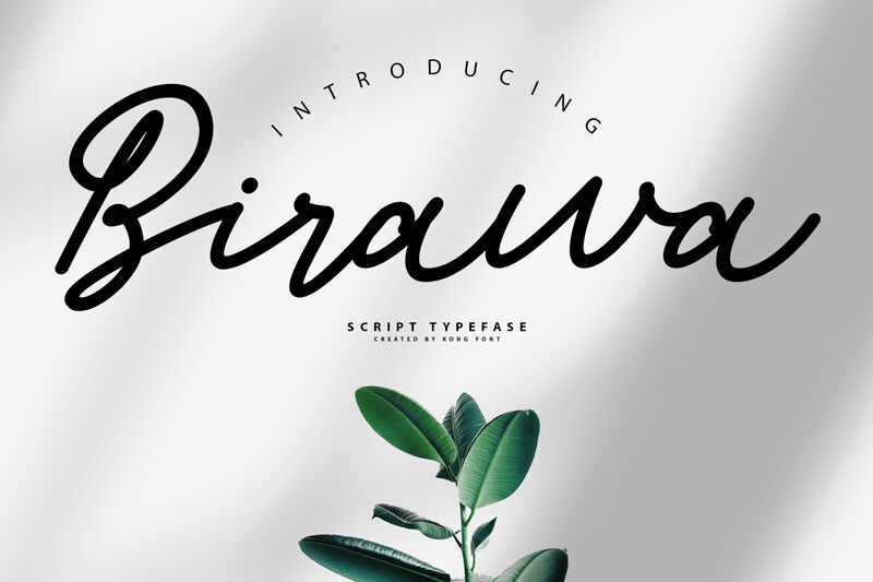 Birawa Schriftart