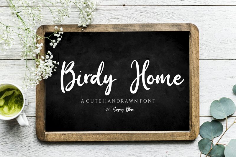 Birdy Home Czcionka