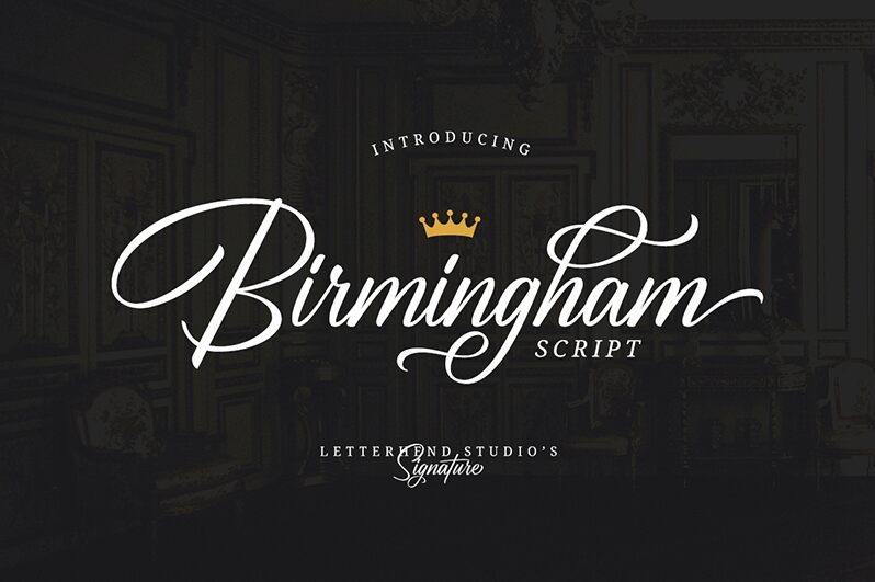 Birmingham Script Carattere