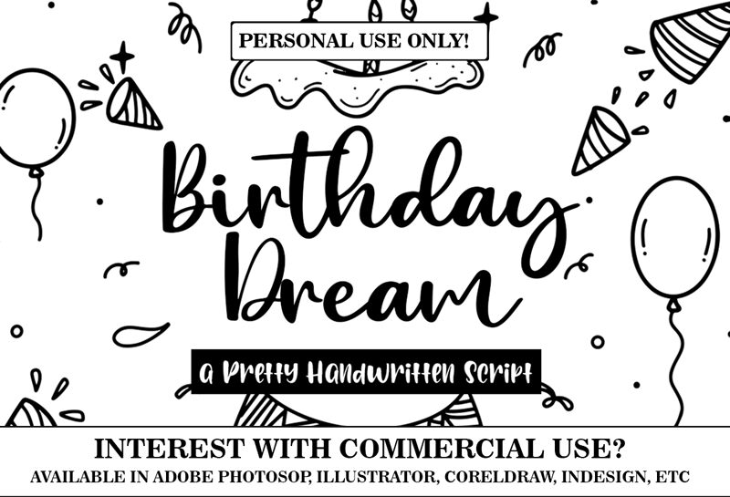 Birthday Dream Carattere