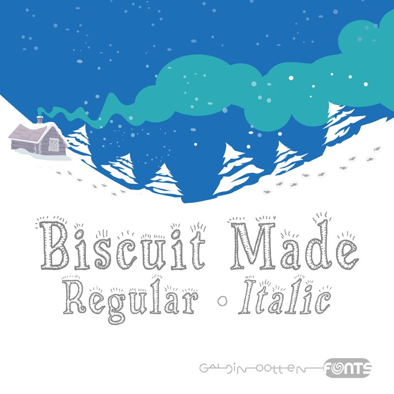 Biscuit Made Schriftart